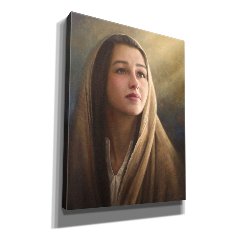 'Blessed Art Thou' by Howard Lyon, Canvas Wall Art, 12" W x 16" H x 0.75" D