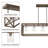 Warthman 5 - Light Chandelier-713687947-713687948-708580155