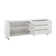 Il Vetro Buffet In White High Gloss With Storage.