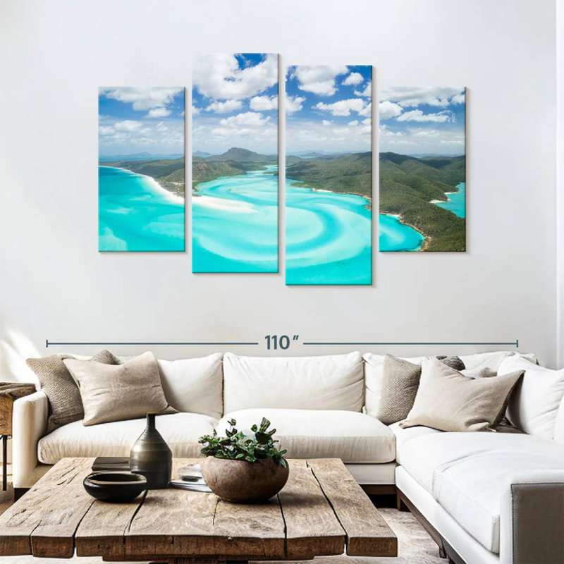 Îles Gillits Whitsunday, H 54 po x l 84 po