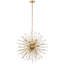 Lys 15 - Light Solid Brass Chandelier by Suzanne Kasler