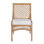 Antigua 19 in. Seat Height Rattan Side Dining Chair
