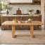 Table de salle à manger extensible en bois massif Topmax-514091505