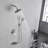 Complete Shower System with Rough in-Valve-70483648