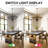 Black Chandelier 24 Light, Large Modern Farmhouse Chandeliers For Dining Room, Industrial Candle Pendant Lighting Fixture For Foyer Hallway Entryway High Ceiling, Bedroom, Living Room-26904655-26904654-26904693
