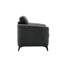 Chaise en tissu tissé gris l 39 po Carlotta