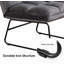 Ensemble de 2 chaises d'appoint avec repose-pieds Varrian, pieds modernes en velours et canapé club-1413527666
