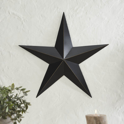Festive Finds Metal Star Distressed Rust