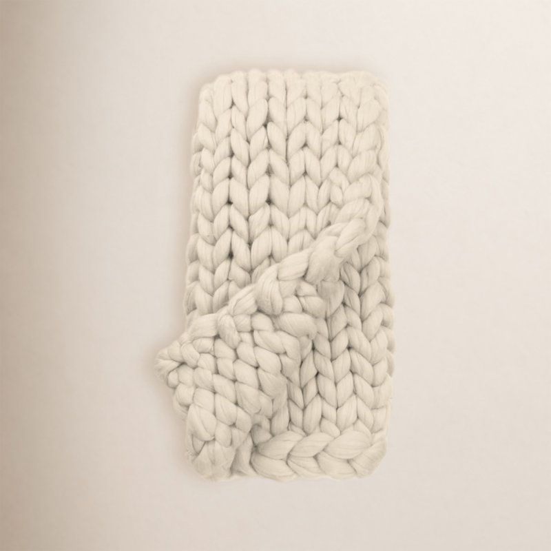 Throw Blanket, Natural
