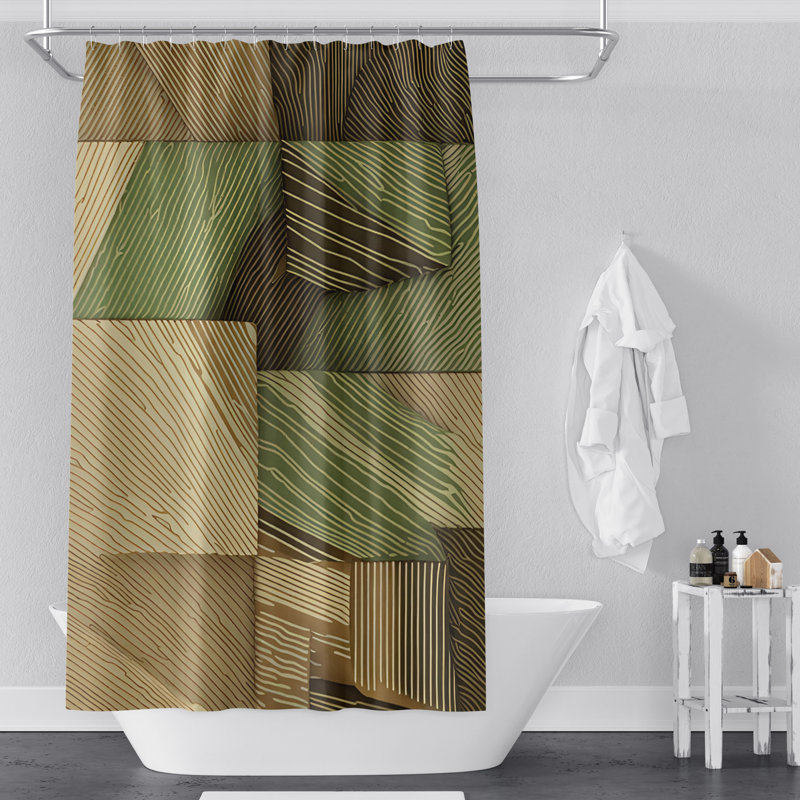 Rideau de douche Seianna, H 93 po x l 70 po