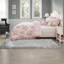 Plaid and Floral Comforter Set