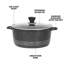 Laria 4 - Piece Non-Stick Cookware Set-93763440