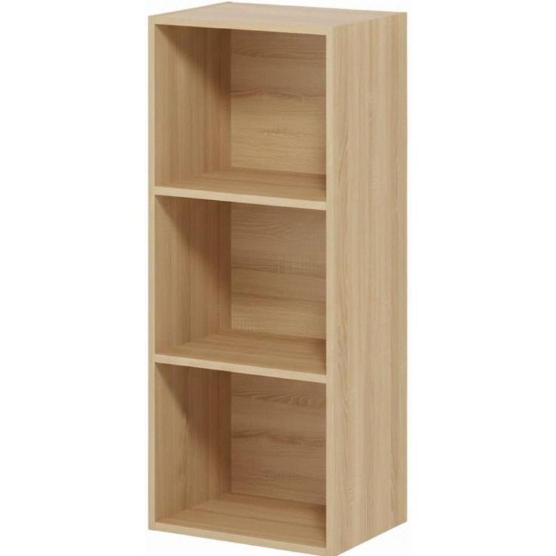 Manufactured Wood Shelving Unit, Natural, 80cm H x 30.5cm W x 24cm D