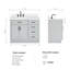 Meuble-lavabo simple en bois massif 42 po Tidworth avec plateau en quartz blanc 1,5 po-1704940751-1737551881-1737551880