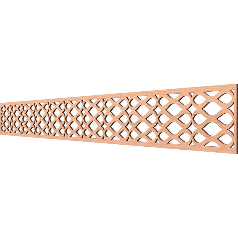 Moulure de panneau Somerset, Aulne, H 6 po x l 46,5 po x P 0,375 po