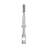 Bothwa Home CUPC Certified 19" Single Handle Kitchen Faucet (Brushed Nickel Finish)-121318389