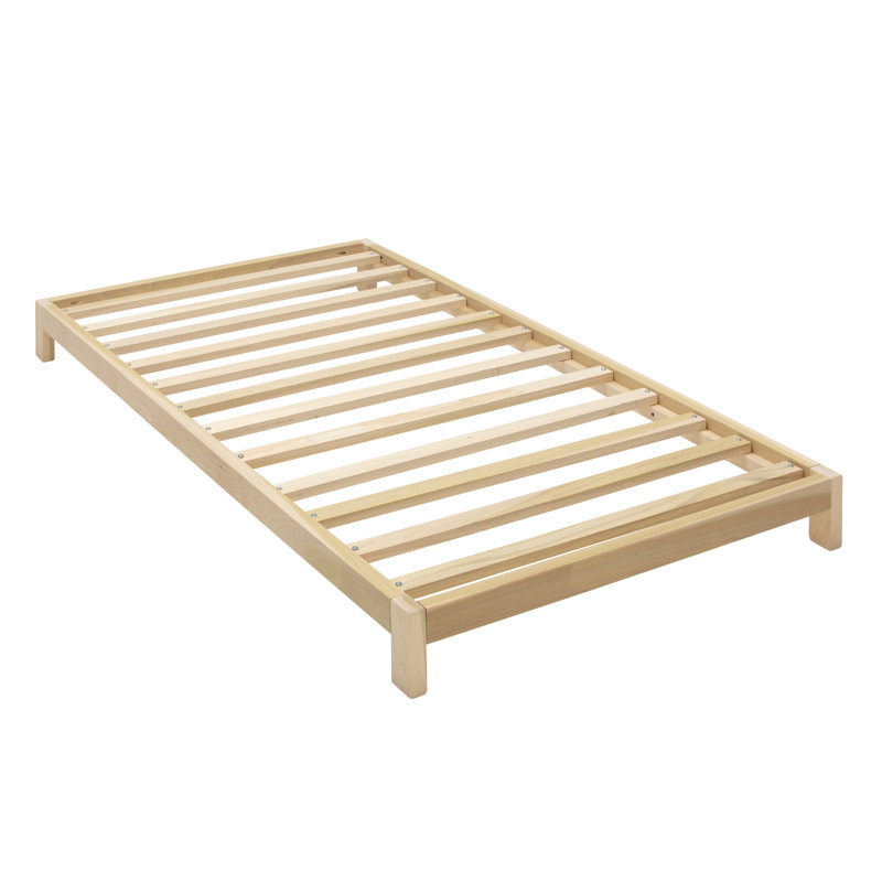 Everlei Solid Wood Platform Bed, Twin