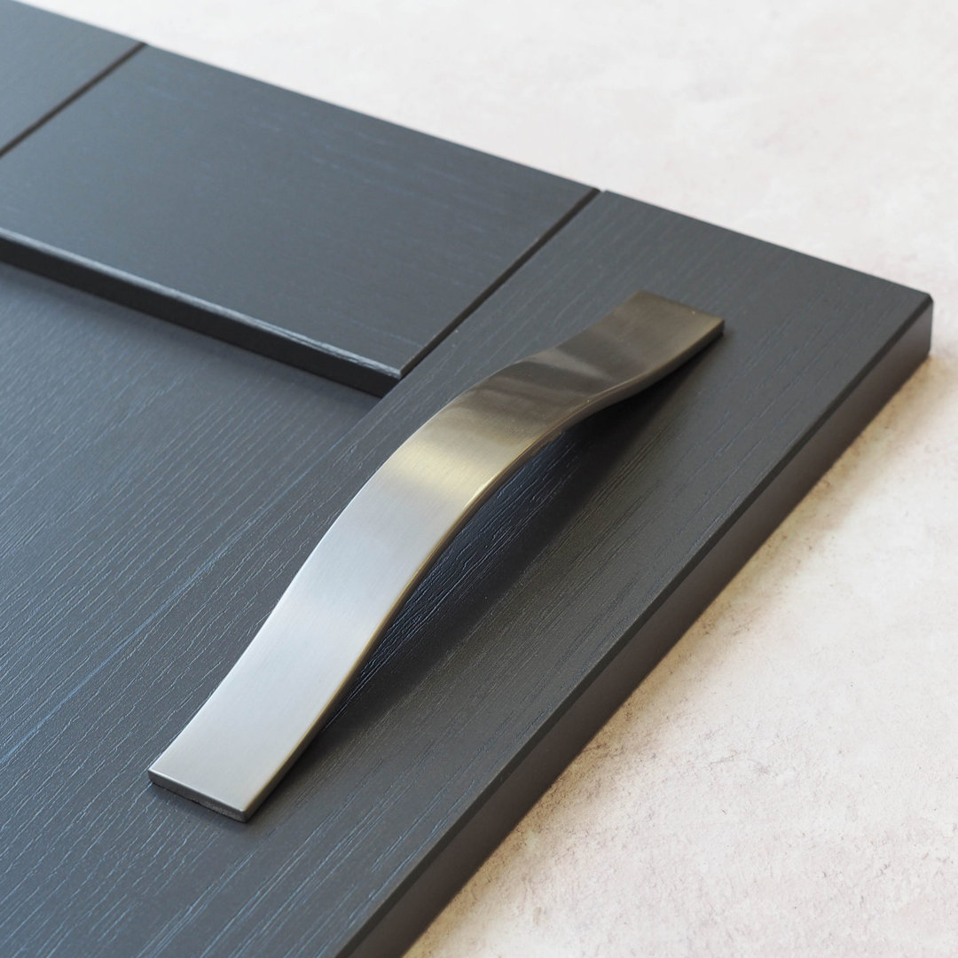 Nickel Kitchen Cabinet Handle 160mm Brushed Cupboard Door Drawer Wardrobe Pull - Image 4