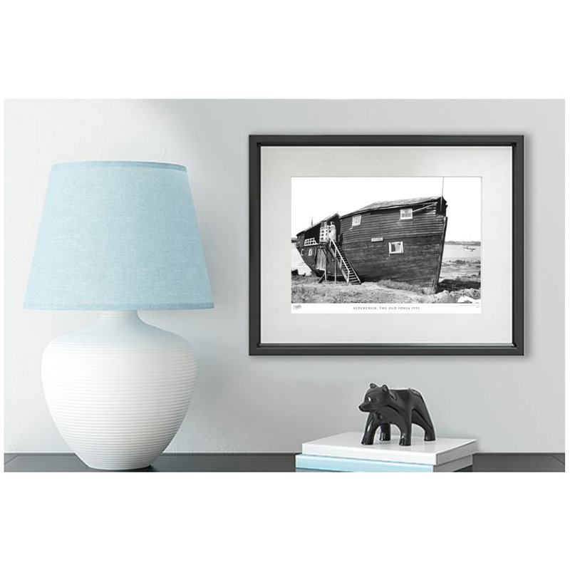 Aldeburgh, The Old Lonia 1952 - Single Picture Frame Print, 40cm H x 50cm W x 2.3cm D