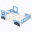Lit plateforme classique avec roulettes en forme de voiture-381872718