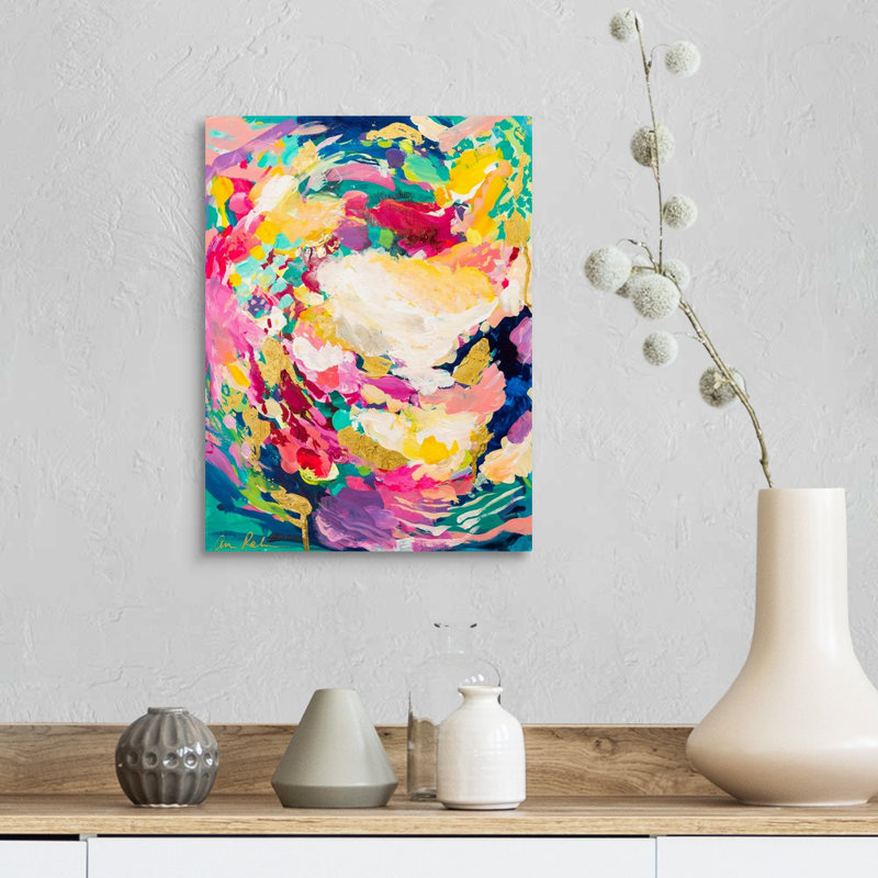 « Tlacolula » par Amira Rahim, reproduction d’art sur toile, H 16 po x l 12 po x P 1,25 po, Toile tendue