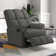 Sheletta 33.5'' Wide Modern and Overstuffed Soft Rocker Manual Recliner