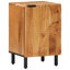 Bathroom Furniture Set With Shelf 4 Pcs Brown Acacia Wood