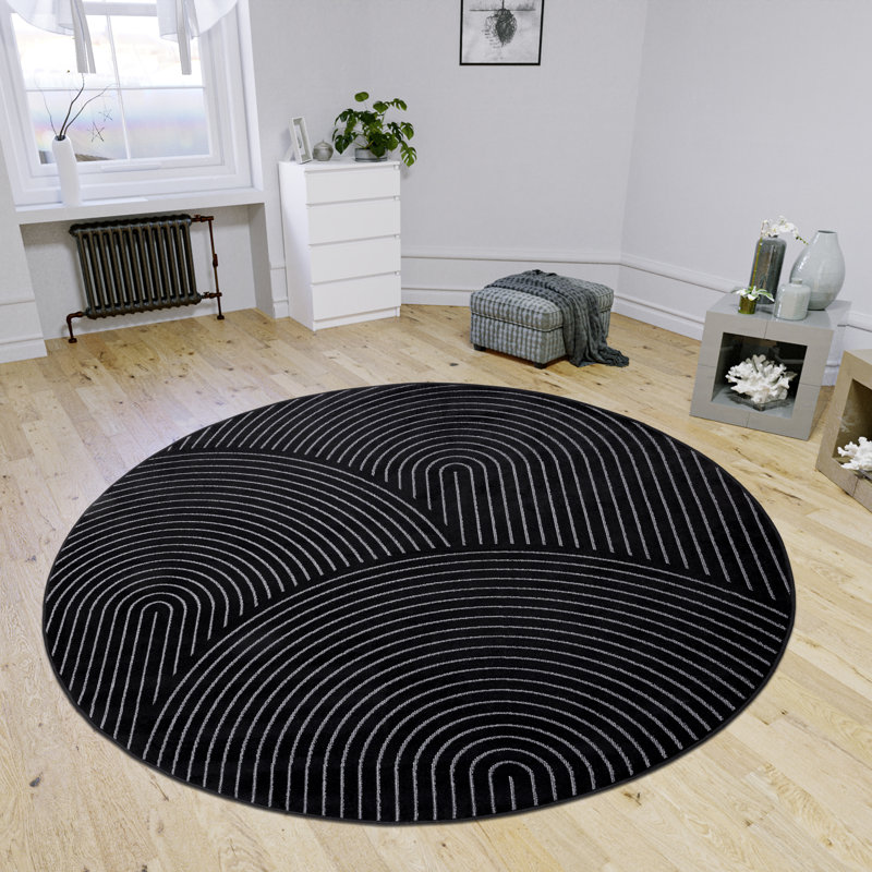 Machine Woven Indoor Rug, Round 160cm
