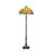 62" High Tiffany Hanginghead Dragonfly Floor Lamp