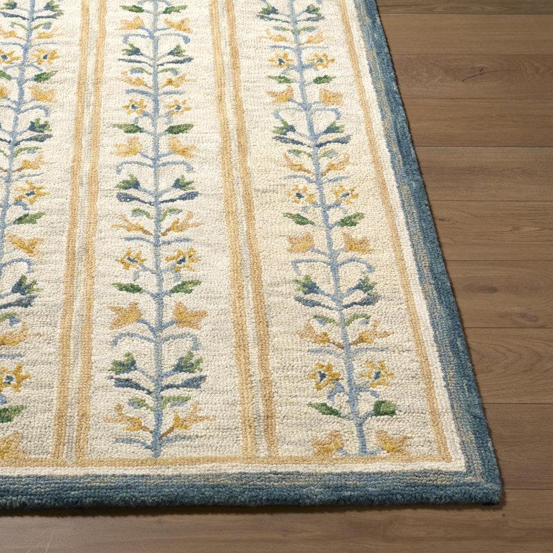 Tapis fait à la main Manor, Rectangulaire 8 pi x 10 pi