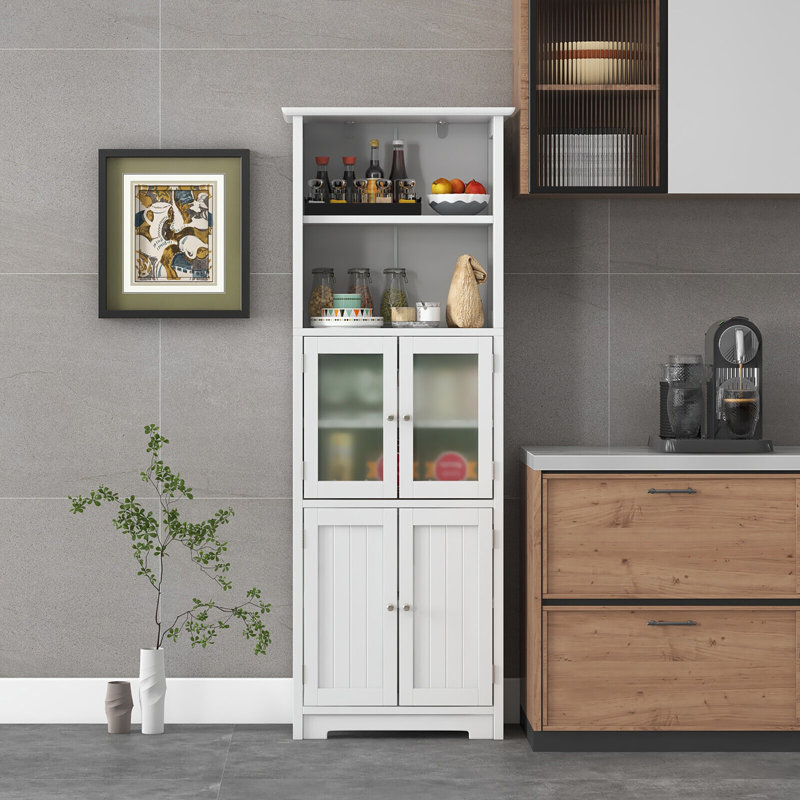 Garceno Linen Cabinet, White