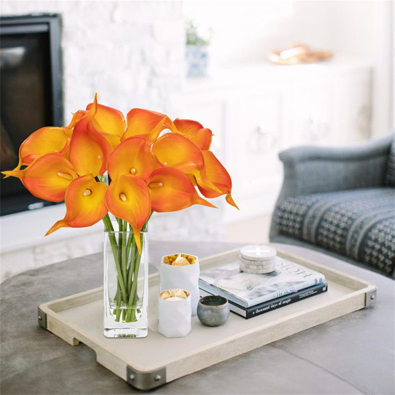Arrangement in Vase, Orange