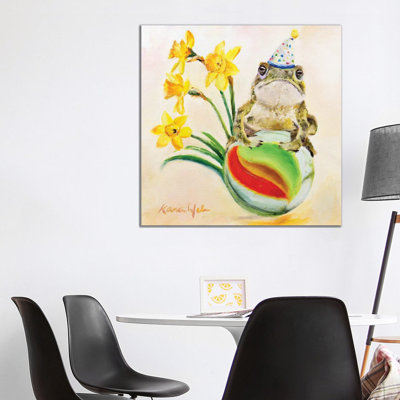 All My Best To You by Karen Weber - Wrapped Canvas Painting