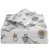 White/Yellow/Gray Abstract