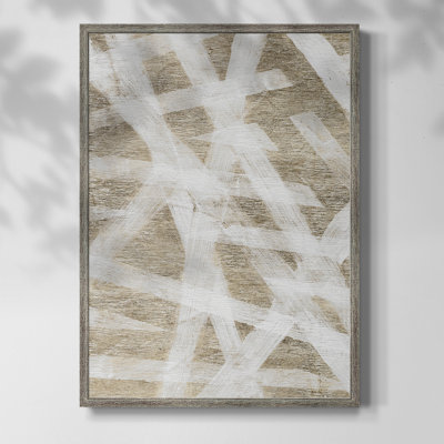 Splinters, reproduction encadrée - bois massif