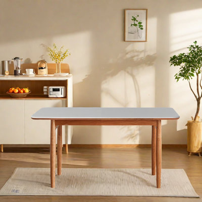 Cherry Solid Wood Base Dining Table