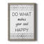 «Your Soul Happy», art textuel sur toile-61336228-61336224