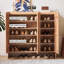Rangement pour chaussures en bois massif Burlywood