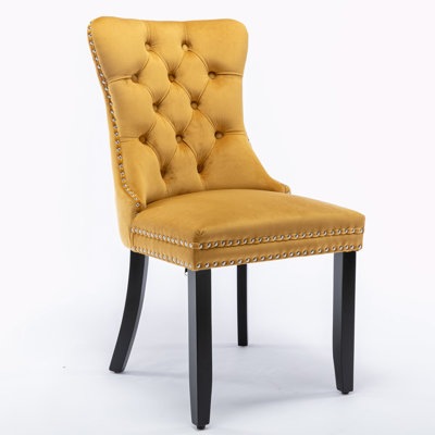 Fukuichi Velvet Side Chair