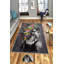 Tapis luxueux 100% polyester 5,2 x 7,5 pi, hauteur des poils de 0,4 po | Antibactérien, points antidérapants en PVC, lavable à la machine | Élégante impression numérique en 3D, parfaite pour le décor du salon et de la chambre à coucher-1113616735