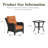 3 Piece Wicker Outdoor Furniture Set With 6-inch Comfy Cushions, High Back Patio Furniture Set With Rattan Armchairs And Side Table-580002658
