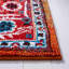 Tapis rouge / bleu Vintage Hamadan 262-1640086517