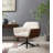 Kanisa Upholstered Swivel Armchair-1994842242