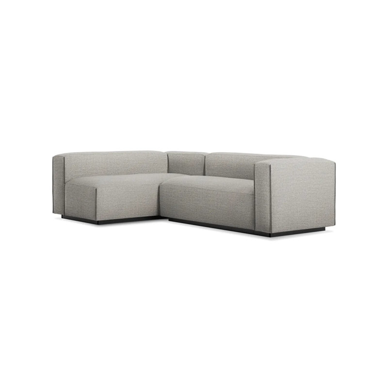 Cleon Modular Sectional, Maharam Meld in Panda, Right Hand Facing