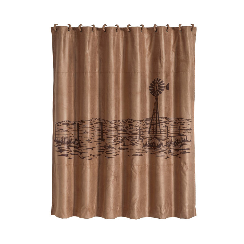Jasper Shower Curtain with Hooks Included