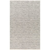 Wool Area Rug in Gray