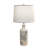 Cottage/Tide Etched Turtle Table Lamp-1642145629