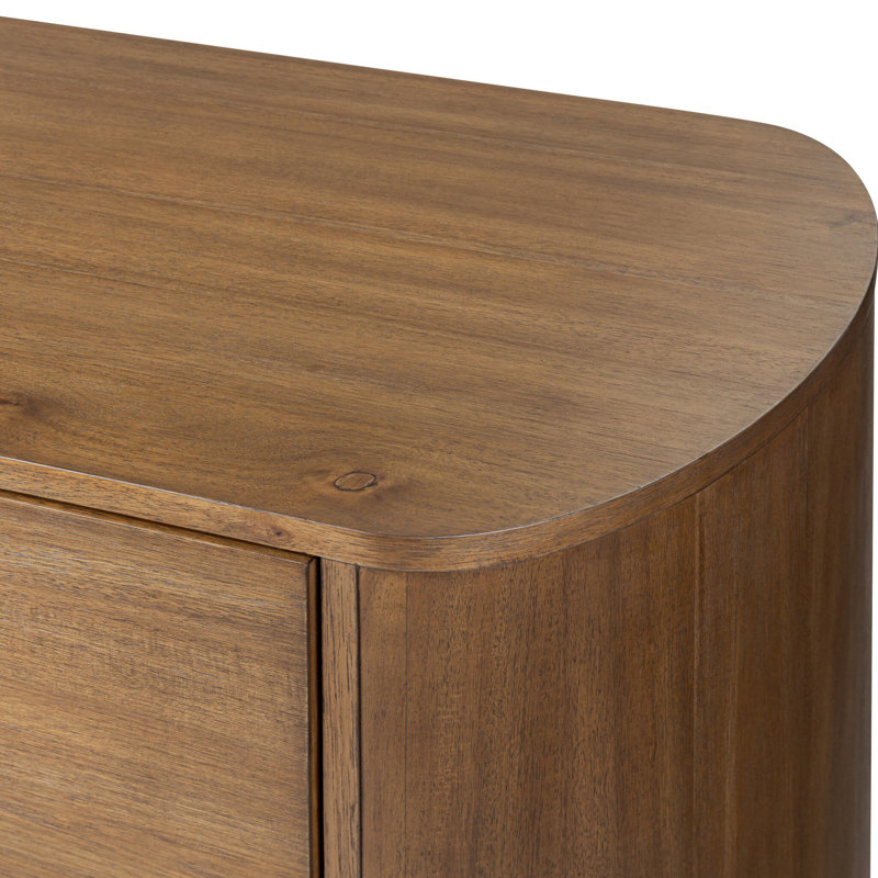 Paden 6 Drawer Dresser-Seasoned Brown Acacia, Seasoned Brown Acacia