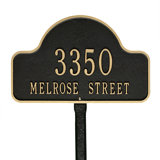 Lexy 2-Line Lawn Address Sign