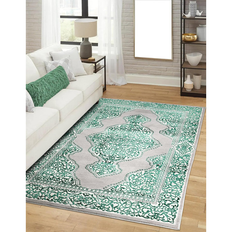 Carenda Floral Area Rug, Rectangle 200 x 290cm